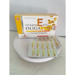 Vitamin E 400 Oliga 30 viên - Bổ sung Vitamin E, Đẹp da, chống lão hoá, chống oxy hoá
