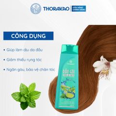 Gội Xả Thorakao 2IN1 Chanh Sả Bạc Hà Kiềm Dầu Giảm Gàu 400ML