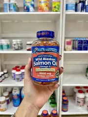 Pure Alaska Omega-3 Wild Alaskan Salmon Oil 1000mg 180 Viên – Bổ Sung Omega-3 Tự Nhiên - USA