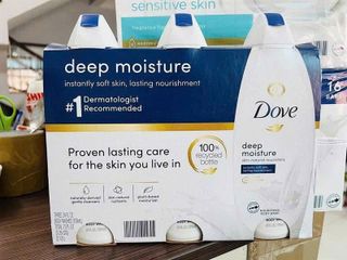 Set 3 Sữa Tắm Dove Deep Moisture 709ml – dưỡng ẩm da