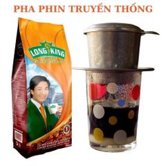 Cà phê ARABICA Long King pha phin truyền thống - 0.5kg Coffee - Gu mạnh vị đậm