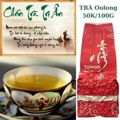 Trà Oolong KIM TUYÊN Cầu Đất Thượng Hạng - Ngọt nhẹ, thanh mát, hậu sâu lắng, không chát gắt.