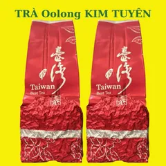 Trà Oolong KIM TUYÊN Cầu Đất Thượng Hạng - Ngọt nhẹ, thanh mát, hậu sâu lắng, không chát gắt.