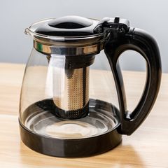 Bình Lọc Trà Thủy Tinh Dung Tích Lớn 1300ml Sang Trọng Lõi Lọc Inox 304 Cao Cấp Kiểu Dáng Hiện Đại