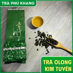 [Gói 100g] Trà Ô Long Kim Tuyên Thượng Hạng – Hương Thơm Thanh Nhã, Vị Ngọt Hậu Lưu Dài, Chuẩn Xuất Khẩu