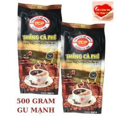 (Combo 1kg) Cà Phê Chồn Thắng mỗi gói 500g - (Túi đỏ Và Túi Đen) Gu Cafe Đen Sánh Đậm, Vị Béo