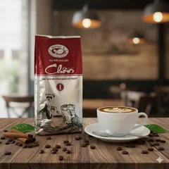 Cà Phê Chồn Nâu Đông Á 500g (Túi Đen), Hương Moka Đặc Trưng, Gu Cafe Đậm Đặc