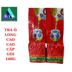 Chè Xanh Bảo Lộc Lâm Đồng, Trà Ô Long Hút Chân Không Túi 100gr, Thơm ngon hậu ngọt thanh