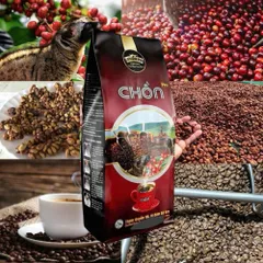 COMBO 1KG Cà phê chồn nâu Long King (mỗi gói 500gr), vị béo thơm