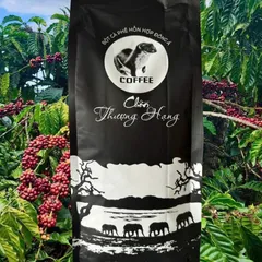 Cà Phê Đen Đá Chồn Nâu Đông Á 500g, Gu Đậm Đen Mạnh Đắng Béo Thơm