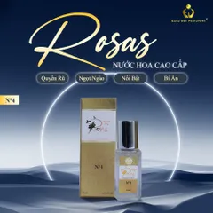 Nước Hoa Nữ EU, Rosas No.4 Euro Viet Perfumery 10ml 