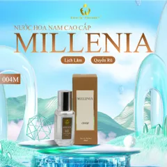 Nước Hoa Nam MILLENIA 004M Nam Tính, Lịch Lãm, Quyến Rũ Lưu Hương 7-12 Tiếng 10ml