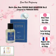 Nước hoa nam Tough Man Quantum No.2 EDP lưu hương 6-12 tiếng 50ml thương hiệu EU