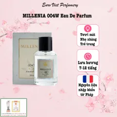 Nước Hoa Nữ Cao Cấp MILLENIA 004W Tươi Mát, Nhẹ nhàng, Trẻ trung Eau De Parfum Lưu Hương 6 - 8 tiếng 50ml