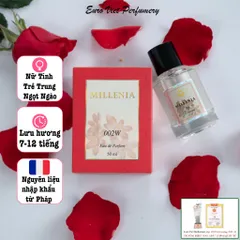 Nước hoa nữ cao cấp MILLENIA 002W thơm lâu nữ tính, ngọt ngào, trẻ trung Eau De Parfum Lưu Hương 7-12 tiếng 50ml