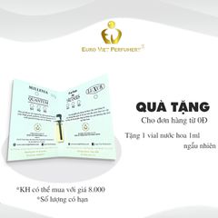 Nước hoa Euro Viet Perfumery 1ml, Nhiều loại hương cho bạn chọn lựa 1ml