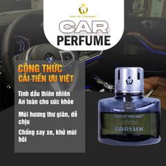 CARLUX 120ml Nước Hoa Ô Tô, phòng làm việc, phòng ngủ không gian nhỏ. Nguyên liệu nhập khẩu Barcelona (Tây Ban Nha)