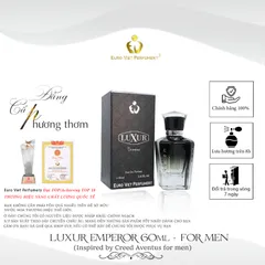 Nước Hoa Unisex Cao Cấp EU, LUXUR EMPEROR  Euro Viet Perfumery 60ml