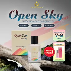 Nước Hoa LGBT Cao Cấp Quantum Open Sky LGBT Tươi mát, cuốn hút, tinh tế  Lưu hương 7-12 tiếng 10ml, 50ml