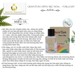 Nước Hoa LGBT Cao Cấp Quantum Open Sky LGBT Tươi mát, cuốn hút, tinh tế  Lưu hương 7-12 tiếng 10ml, 50ml