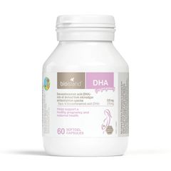 Viên uống DHA Bio Island cho bà bầu 60 viên - Hỗ trợ phát triển trí não và mắt cho thai nhi, hàng chính hãng Úc. 635895
