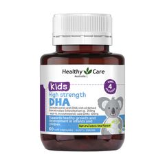 Viên uống bổ sung DHA Healthy Care Kids - Tăng cường phát triển trí não và thị lực cho trẻ