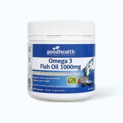 [Nhập khẩu] Viên Dầu Cá Goodhealth Omega 3 Fish Oil Hỗ Trợ Não Bộ, Tim Mạch, Thị Lực 150 Viên