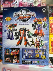 Robot Biến Hình Siêu Nhân Super Rangers RPM – Đồ Chơi Biến Hình Từ Xe Thành Robot Cho Bé LD6688B