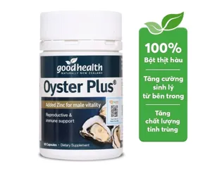 [Nhập khẩu] Viên uống Hàu Oyster Plus Goodhealth 60 viên