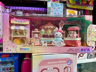 Bộ Đồ Chơi Tiệm Kem Mini Cho Bé - Cửa Hàng Bán Kem Kèm Thỏ Dễ Thương 5525