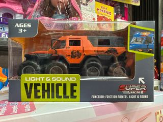 Xe Offroad 8 Bánh Đồ Chơi Có Đèn Và Âm Thanh Xe Ô Tô Địa Hình Mô Hình 9901 9903 Light Sound Vehicle