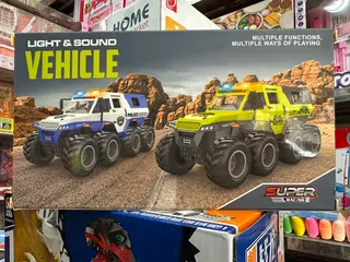 Xe Offroad 8 Bánh Đồ Chơi Có Đèn Và Âm Thanh Xe Ô Tô Địa Hình Mô Hình 9901 9903 Light Sound Vehicle