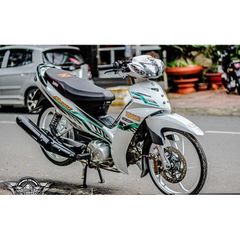 Tem rời sọc xanh lục bảo Full trắng