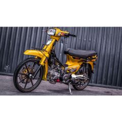 Tem Rời Dán Xe Dream Mẫu Ex5 Vàng Xám Đen Cực Đẹp, Hàng 3 Lớp Chất Lượng Cao Quyen Decal