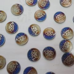 Logo Mèo Thần Tài Nhỏ - Bao Chuẩn Nét - Kèm Keo 3M Siêu Chắc