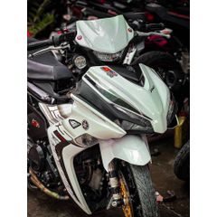 tem rời exciter 155 trắng đen cover đẹp ( Mới )  tem 3 lớp bền màu - Decal Cao Cấp Nhất