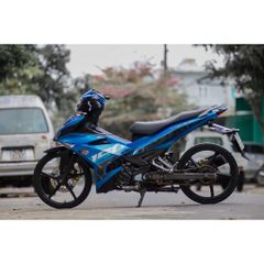 Tem Rời Dán Xe Exciter 150 Mẫu Y15ZR Zin 2019 Xanh Đen Cực Chất, Hàng 3 Lớp Chất Lượng Cao Quyen Decal
