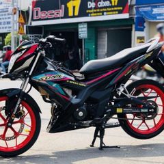 Tem Rời Honda Sonic 150 Dán Xe Đen Nhám  - Decal In Chất Lượng