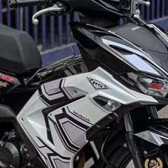 TEM DÁN XE WINNER X V3 MÀU TRẮNG ĐEN CỰC ĐẸP - Decal Cao Cấp Nhất