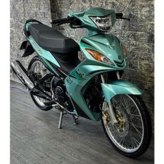 [FreeShip] [Ảnh thật] Tem rời CANDY Exciter 2010 - Mẫu Spark xanh ngọc nổi bật - Chuẩn From cực đẹp Quyen Decal