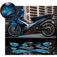 Tem rờ exciter 2010 mẫu Zin xe đen phối nhiều màu