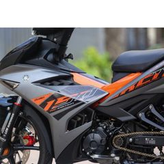Tem Rời Dán Xe Exciter 150 Mẫu RC Xám Cam Đen Zin Cực Đẹp, Hàng 3 Lớp Chất Lượng Cao Quyen Decal
