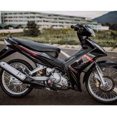 Tem Rời Ex Nhỏ 2006 - 2010 Đen - Chất Liệu Decal Crom Cao Cấp