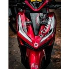 TEM KINGKONG VARIO 150 ĐỎ (TEM VARIO CON KHỈ) - Decal Cao Cấp Nhất