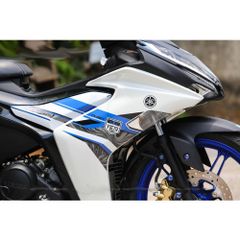 Tem rời Exciter 155 Y16ZR 2022 trắng đen xanh , in sắc nét, 3 lớp không phai màu CM00099 1 2