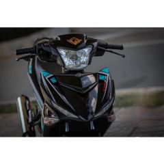 Tem exciter 150 Y15ZR kim cương xanh lục bảo