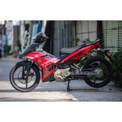 tem rời exciter 150 đỏ đen y15r ( Thịnh Hành) tem 3 lớp bền màu - Decal Cao Cấp Nhất