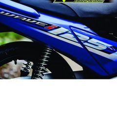 [FreeShip] [Ảnh thật] Tem rời Wave 125 - Mẫu xanh đen nổi bật - Chuẩn From cực đẹp Quyen Decal