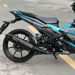 Tem Rời Exciter 150 Y15ZR Xám Đen Xanh Ngọc  - Decal In Chất Lượng