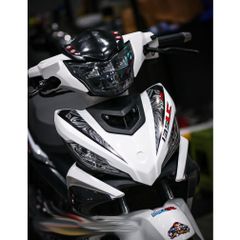 Tem rời Exciter 2011 mẫu LC 135 trắng đen, in sắc nét , 3 lớp không phai màu CM00007 1 2